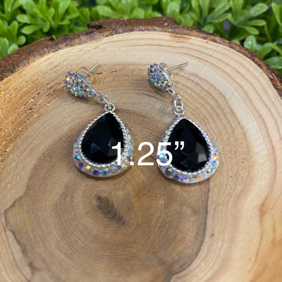 ⚡️Mega Sale⚡️ Elegant Silver925 and rhinestone necklace and earrings set - Picture 8 of 9